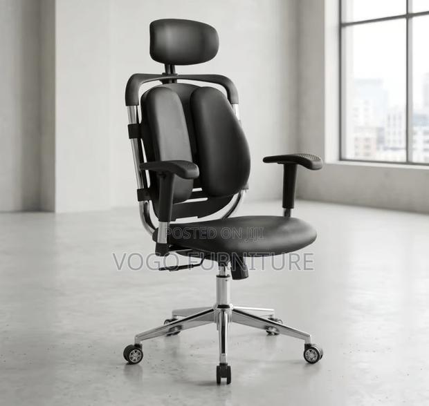 Office Chair; Dual Back Office Chair - thumbnail 6