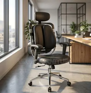 Office Chair; Dual Back Office Chair