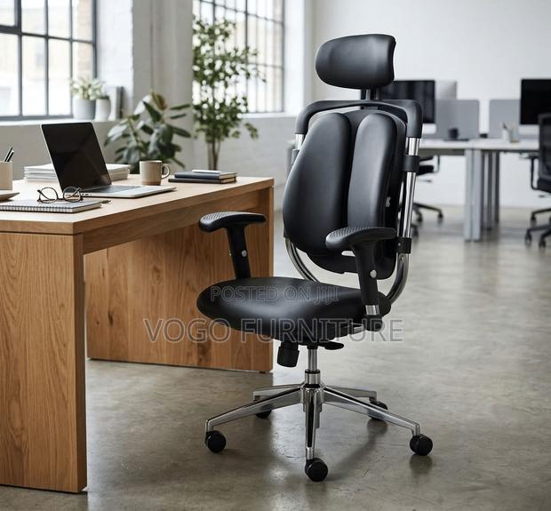 Office Chair; Dual Back Office Chair - thumbnail 9