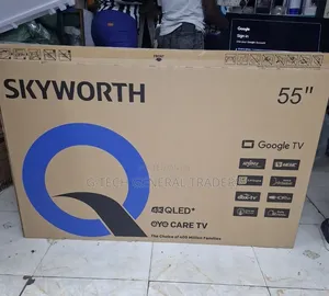 55-Inch Skyworth 4K QLED Google TV