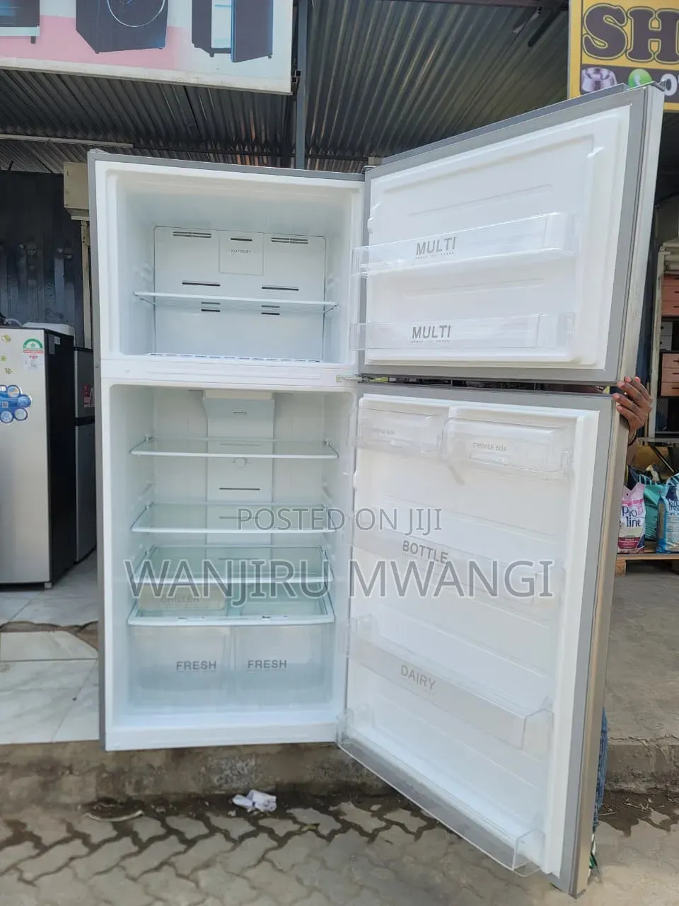 Mika 500litres Double Door Fridge