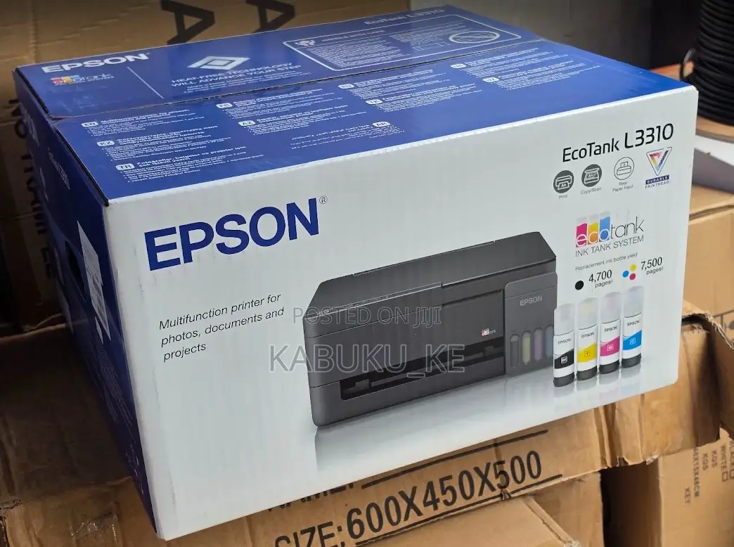 Epson EcoTank L3310 A4 All-in-One Ink Tank Printer