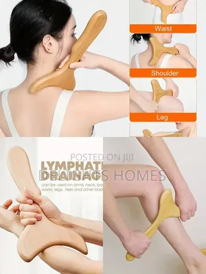 Wooden Lymphatic Drainage Massager-Hw