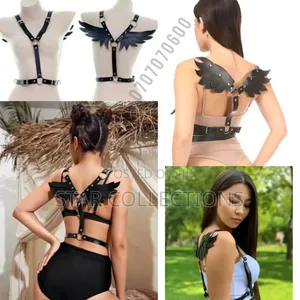Leather Wing Body Harness Belt