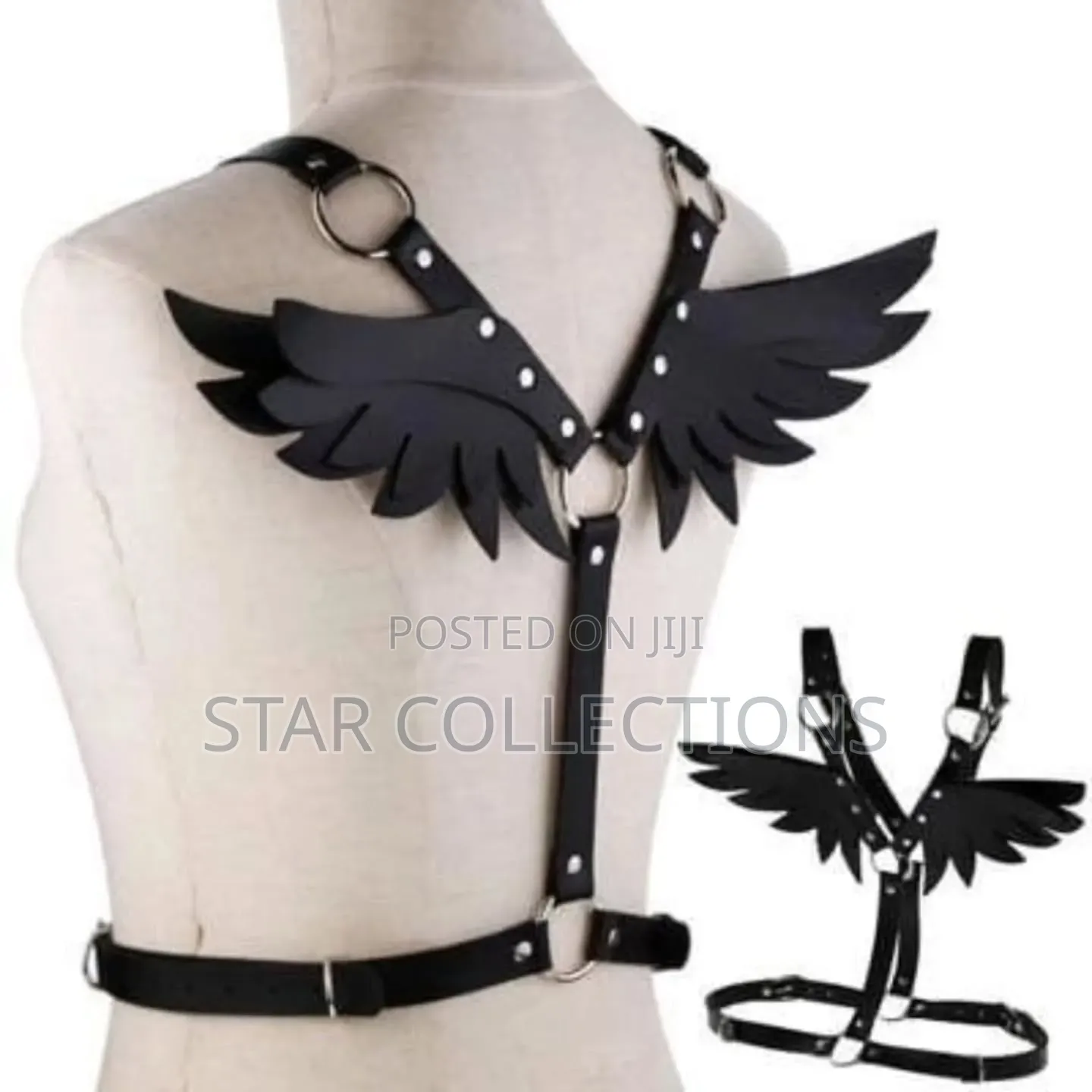Leather Wing Body Harness Belt