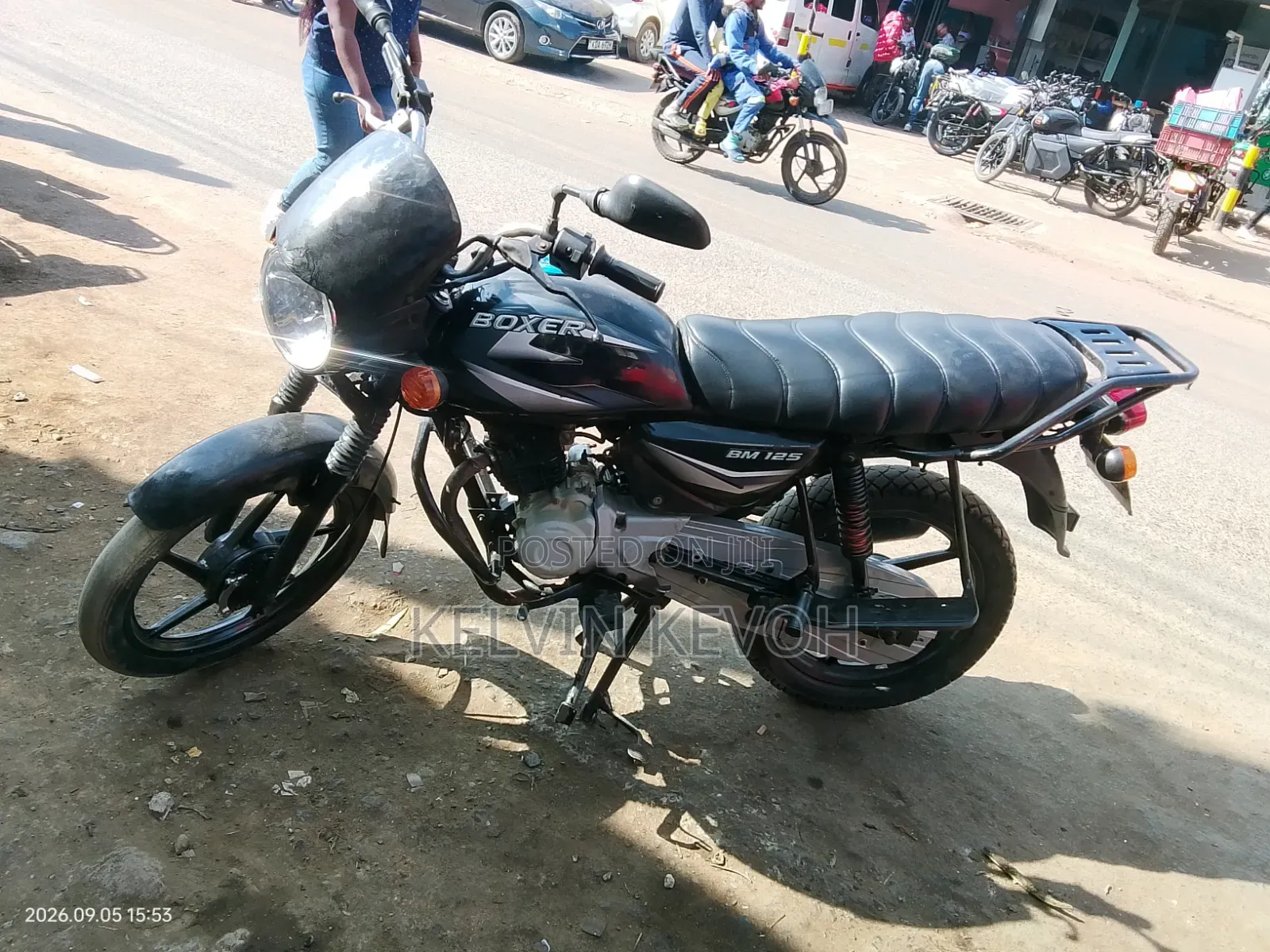 Bajaj Boxer 125 2024 Black