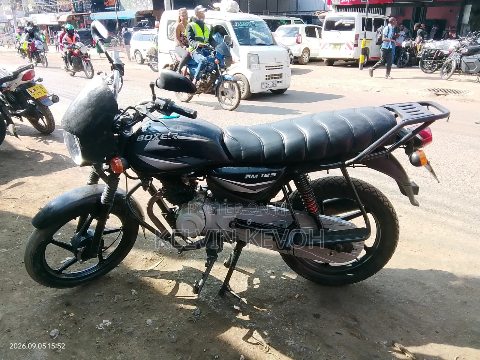 Bajaj Boxer 125 2024 Black