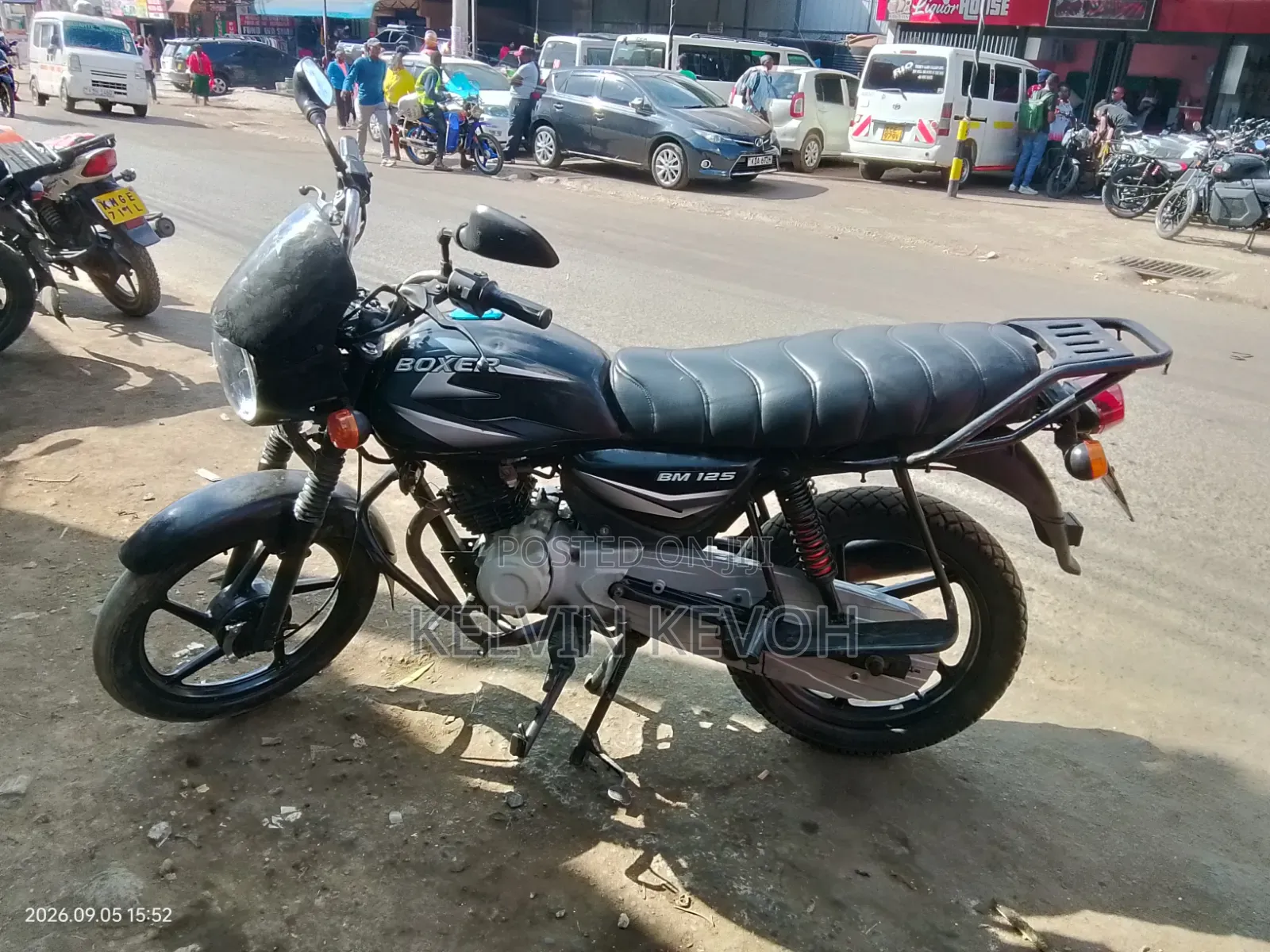 Bajaj Boxer 125 2024 Black
