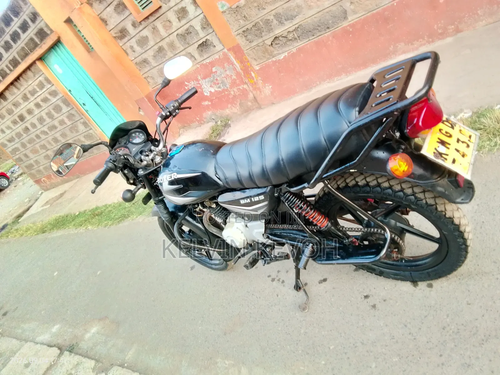 Bajaj Boxer 125 2024 Black