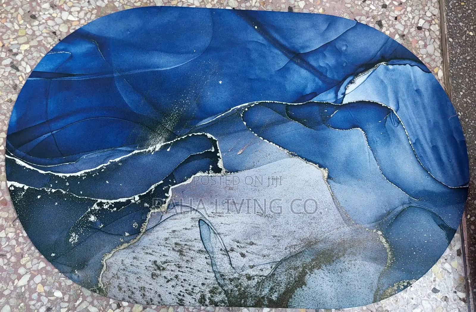 Absorbent Bathroom Mat | Marble Design | 38x58cm 48x78cm