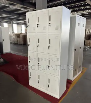 Locker; 12 Locker Steel Cabinet