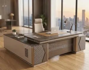 Office Desk; 2.4 Meters Executive Office Desk