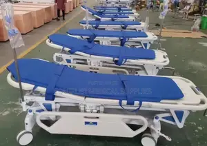 Patient Stretcher With ABS Boards (Hydraulic and Height Adjustable)