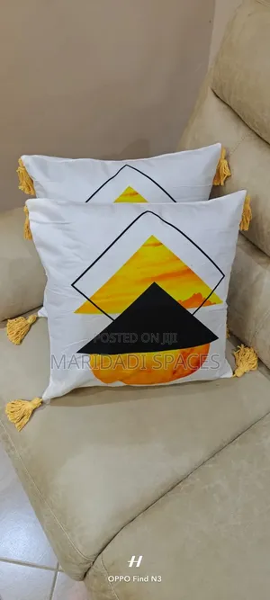 Semi -Boho Geometric Pillow Covers Available
