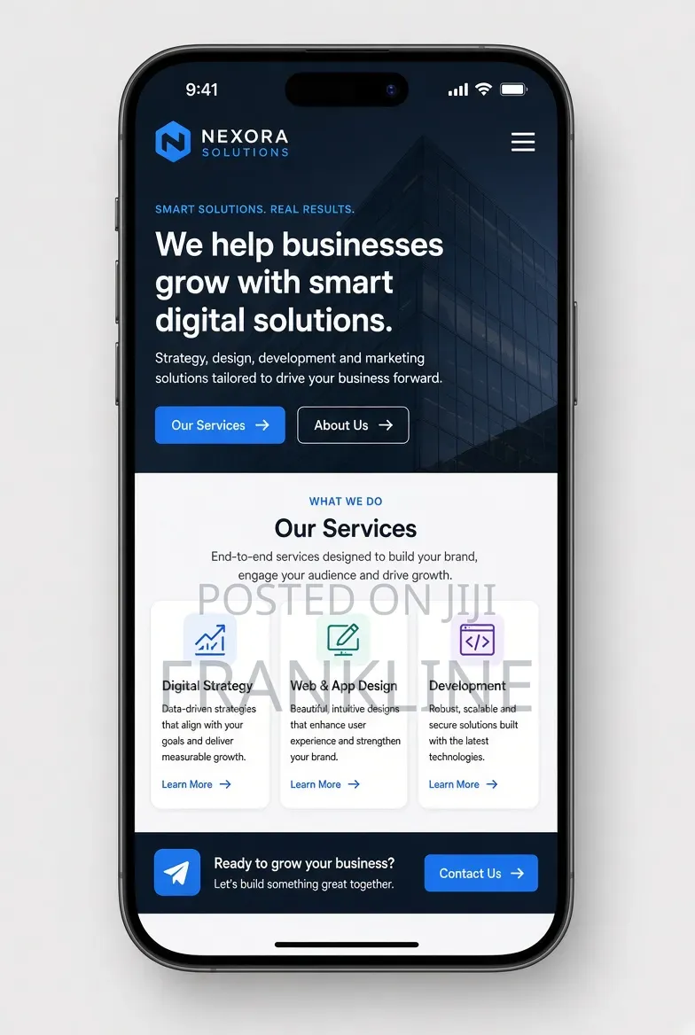 Custom Website Design & Development by Frank