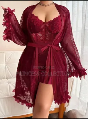 Thick Night Dress With a Cover Up