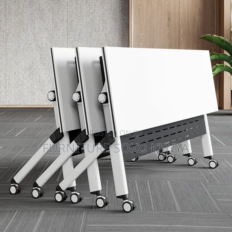 1.2 Meter White Conference Table | Home Offices Meeting Study Tabe