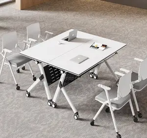 1.2 Meter White Conference Table | Home Offices Meeting Study Tabe