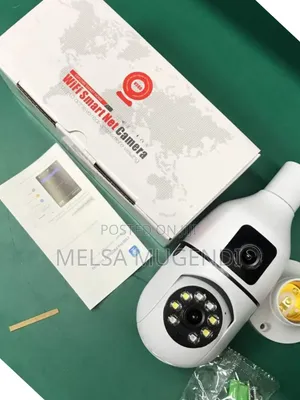 V380 Smart LED Bulb CCTV Camera With WiFi