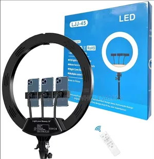 Brand New High Quality Selfie Ring Light With Adjustable Tripod 2m.