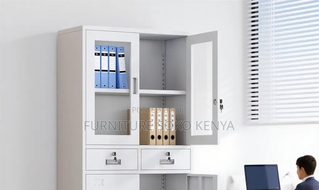 Office File Storage Cabinet | Two Doors Storage Modern Cabinet