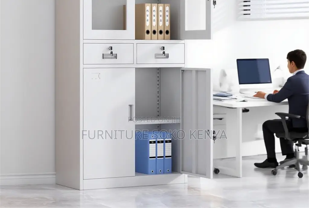 Office File Storage Cabinet | Two Doors Storage Modern Cabinet