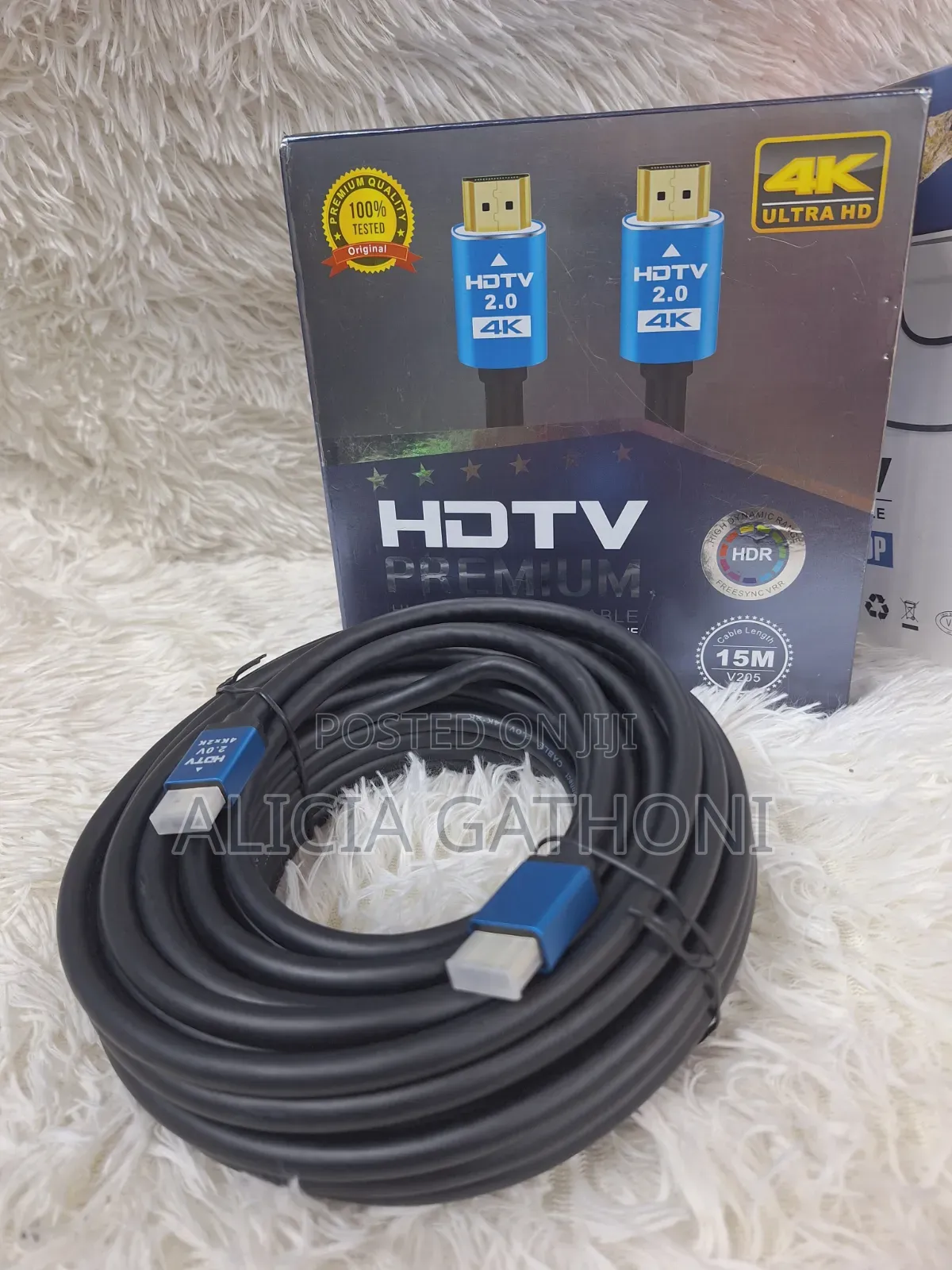 15mtrs Premium 4K HDMI Cable
