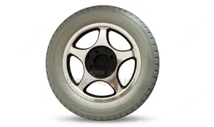 12.5-Inch (320 Mm) Rear Wheelchair Wheel and PU Tire Assembly