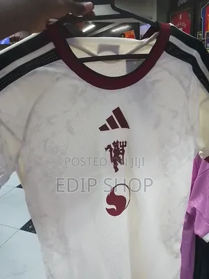 Manchester United 2026/27 Third Jersey. White Jersey
