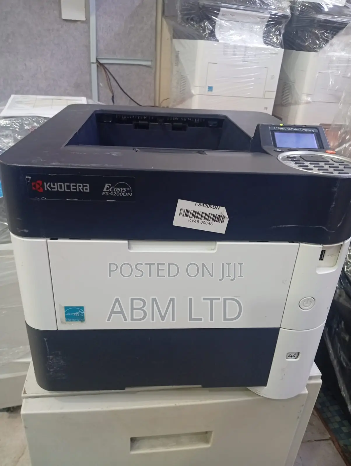 Kyocera Ecosys FS 4200dn Printer Only - Prints Like a Pro!