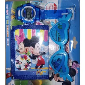 Kids’ Fun Gift Set – Digital Watch Heart-Shaped Sunglasses