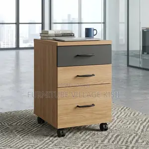 3-Drawer Mobile Pedestral Office Cabinet