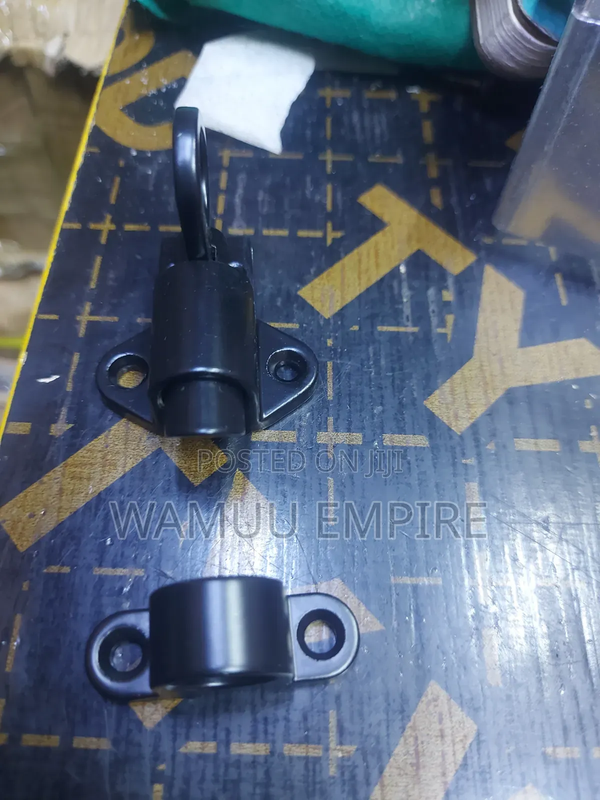 Automatic Spring-Loaded Barrel Bolt Latch