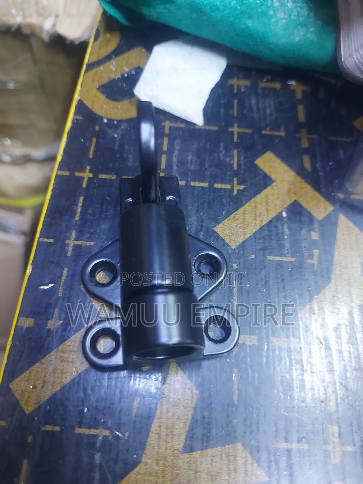 Automatic Spring-Loaded Barrel Bolt Latch