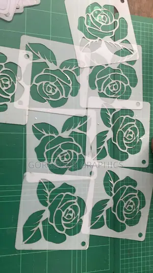 Acrylic Customised Stensils