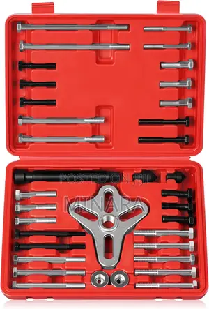 46 Pcs, Harmonic Balancer Puller, Steering Wheel, Gear & Crank Puller