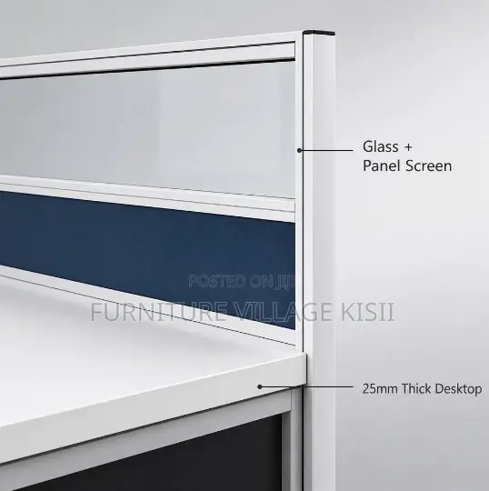 1-Way Modular Office Workstation