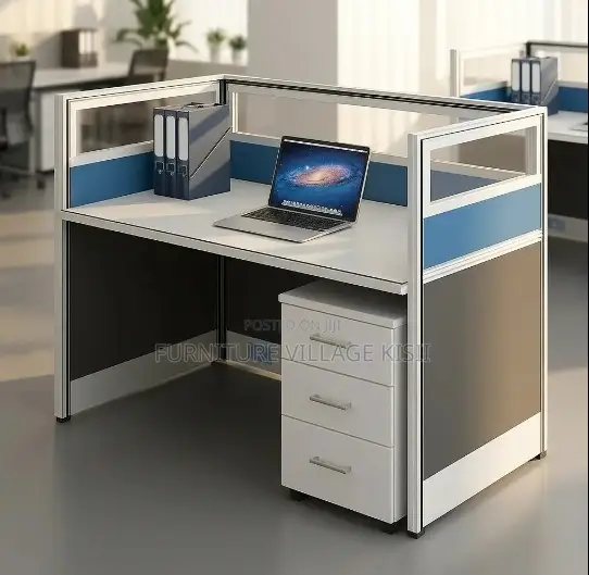 1-Way Modular Office Workstation