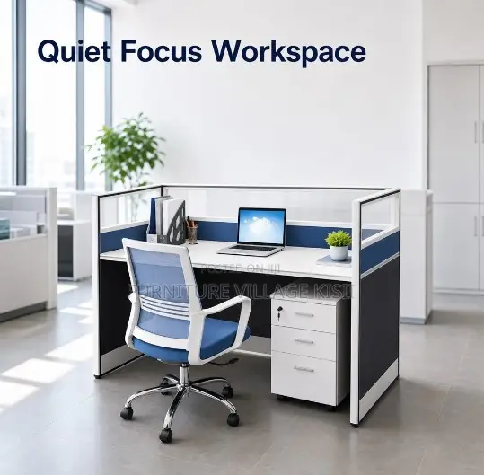 1-Way Modular Office Workstation