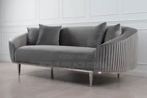 Sofa; Comfortable Modern Fabric Sofa for Family Seating and Relaxation