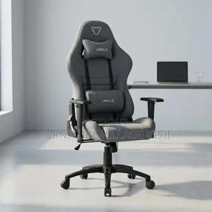Ergonomic Fabric Gray Gaming Chair