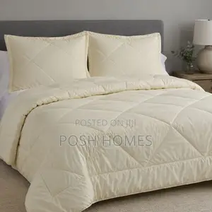 Heavy Cotton Stripped Duvet Set