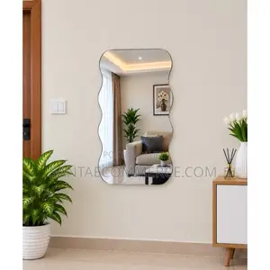 Home Decorative Wavy Flexible Mirror Sticker