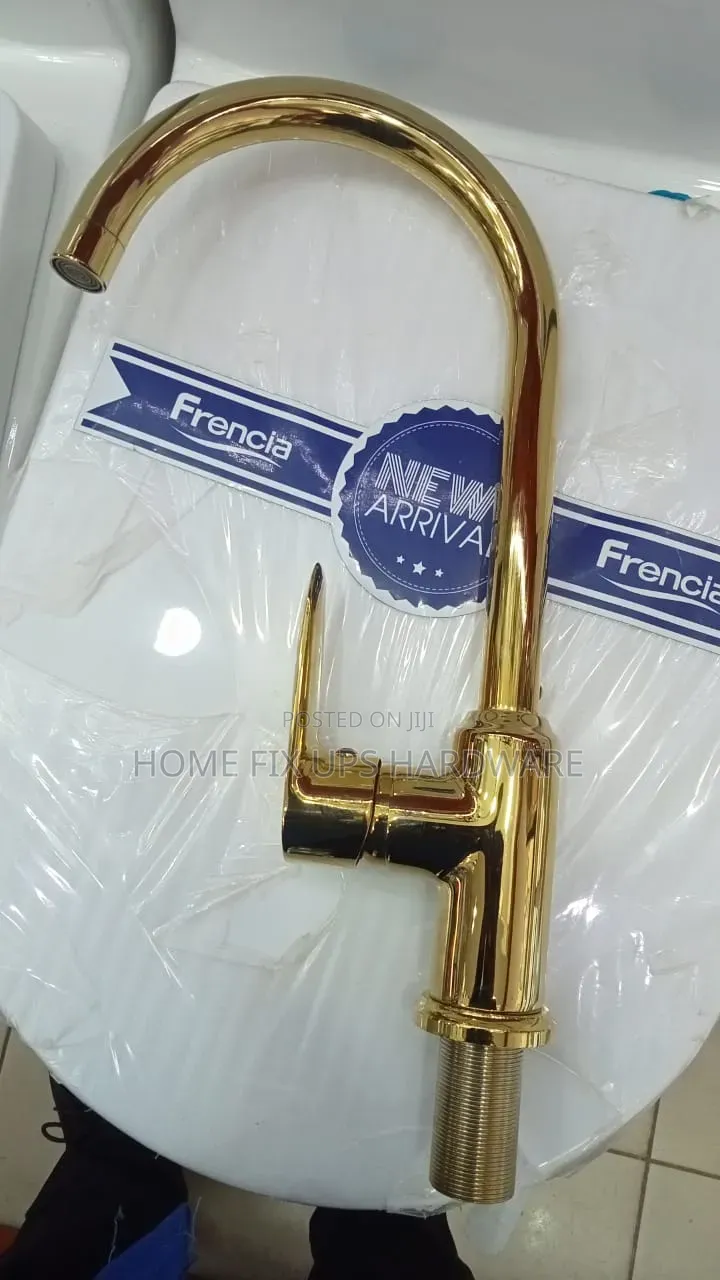 Golden Kitchen Mixer Taps