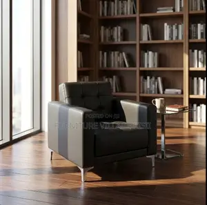 One Seater Leather Office Chair