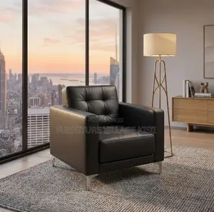 One Seater Leather Office Chair