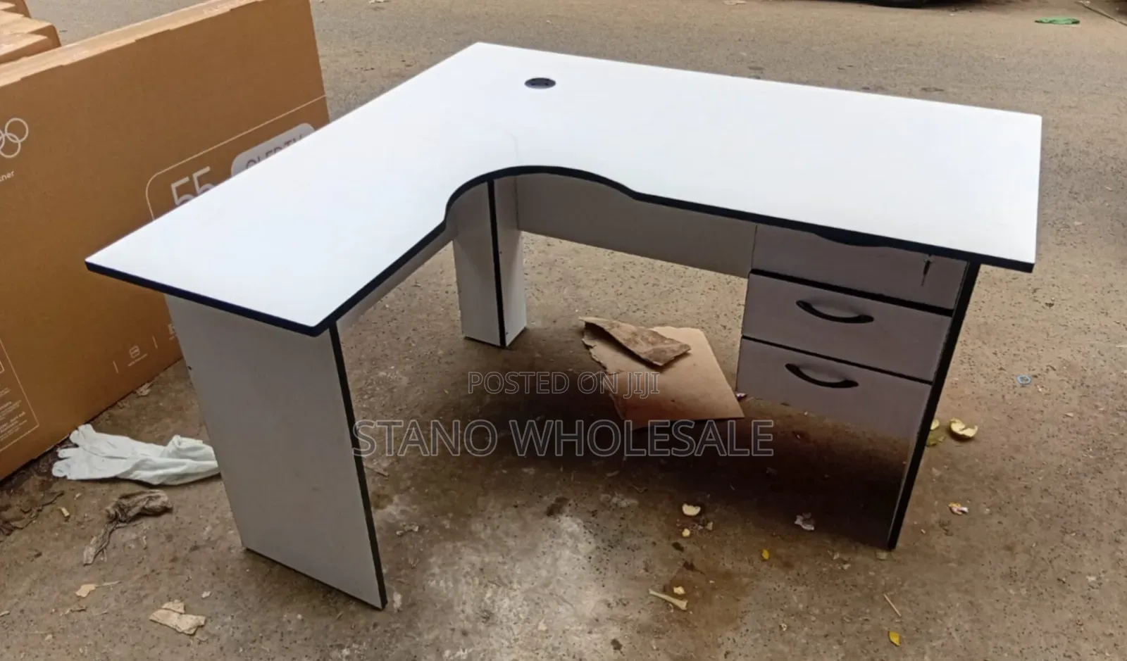 L Shape 1.2m Office Desk