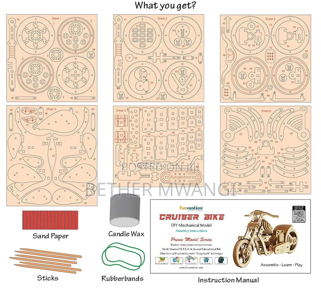 Cruiser Bike Diy Mechanical in Kenya