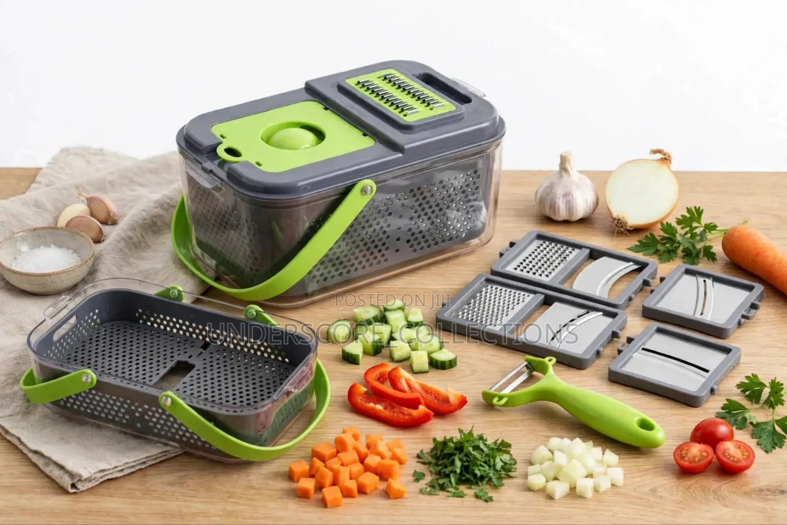 22pc Set Multifunctional Vegetable Slicer/Cutter*
