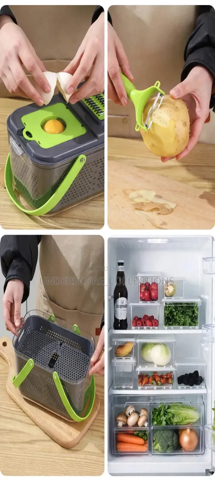 22pc Set Multifunctional Vegetable Slicer/Cutter*